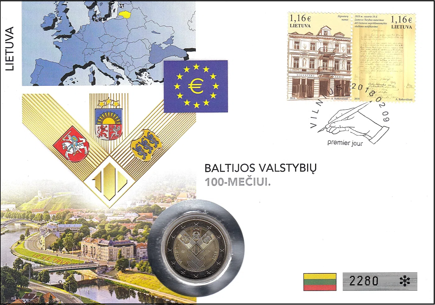 100. OBLETNICA USTANOVITVE NEODVISNIH BALTSKIH DRŽAV